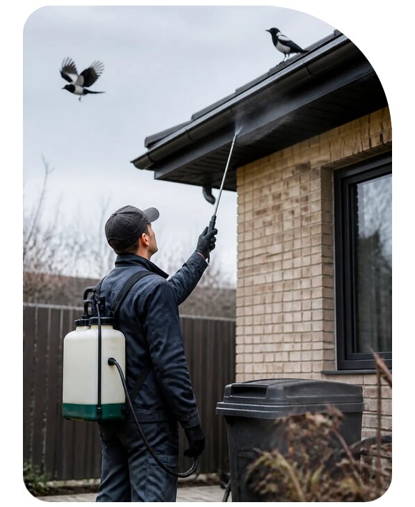 Профессиональная защита от сорок в Лянторе по цене от 5119 р. | Сенат-Лнт